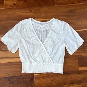 Abercrombie & Fitch White top XS